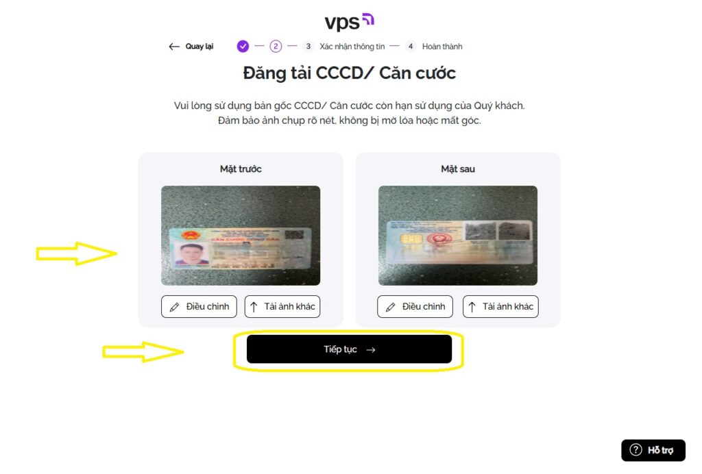 Mở tk vps