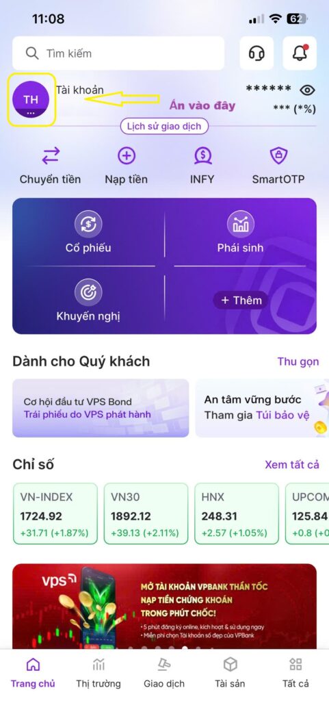 cách mở tài khoản chứng khoán