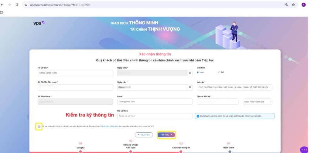 cach mo tai khoan chung khoan vps 5