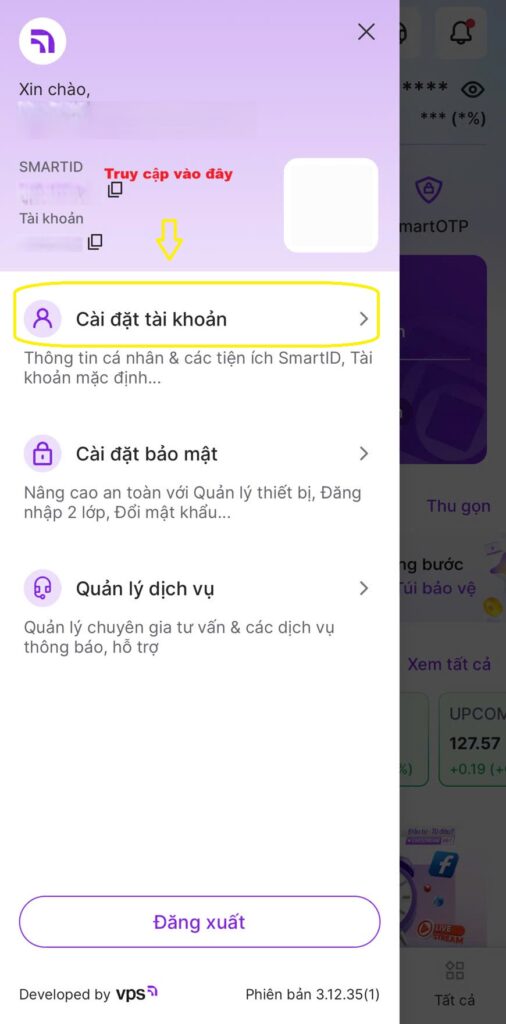 Huong dan xac thuc EKYC chung khoan vps 1