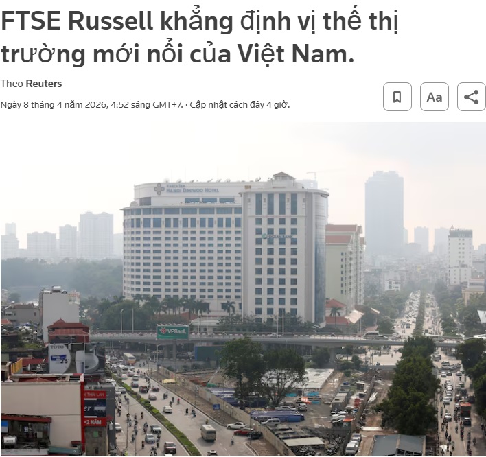nâng hạng thị trường chứng khoán